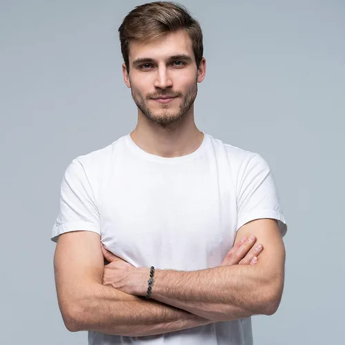 Vista 2 de COAI Pulsera de mano Hamsa, pulsera de protección contra el mal de ojo para hombres y mujeres