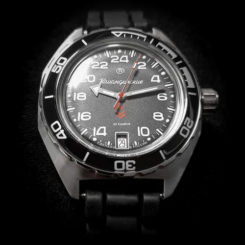 Vista 5 de Vostok Komandirskie 650541 GMT Reloj mecánico automático de buceo automático