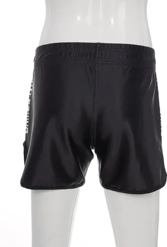 Vista 4 de Fldy Pantalones cortos de Muay Thai para niños y niñas, pantalones cortos de boxeo, kickboxing, artes marciales, pantalones cortos de gimnasio