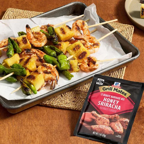Vista 11 de McCormick Grill Mates Honey Sriracha - Mezcla de adobo de miel, 1 onza