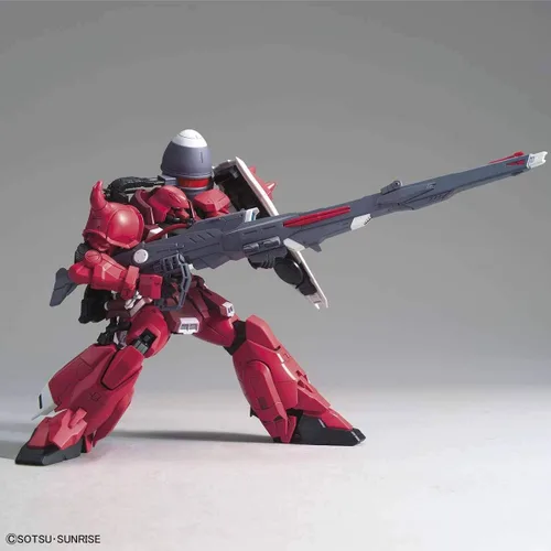 Vista 3 de Bandai Hobby MG 1/100 Gunner Zaku Warrior (Lunamaria Hawke Custom) Gundam Seed Destiny