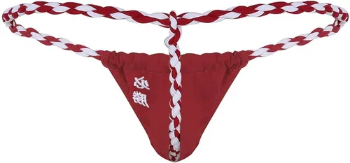 Vista 4 de iEFiEL - Tangas sexy para hombre con tacos en T, de algodón, para lencería y lucha