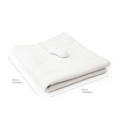 Vista 8 de Calientacamas Eléctrico Individual Krewarm InnovaGoods 60 W 80 x 150 cm Blanco