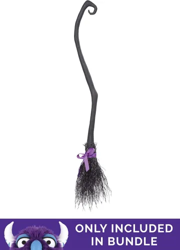 Vista 4 de Girls Purple Moon Witch Costume