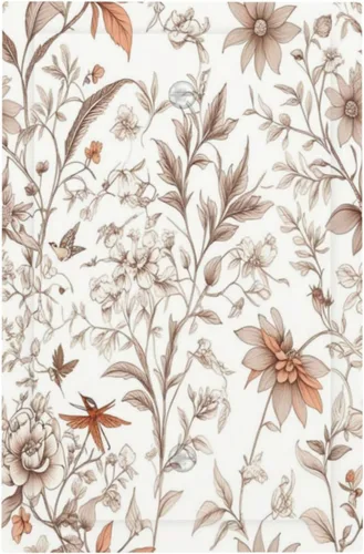 Vista 74 de Decorative Outlet Covers Blue Background White Cat Daisy Floral 2-Gang 1-Gang Wall Plate Single Toggle/Rocker Farmhouse Style Light Switch Covers