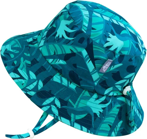 Vista 31 de JAN & JUL - Gorro de sol con capucha de algodón Grow-with-Me para bebés y niños Verde militar