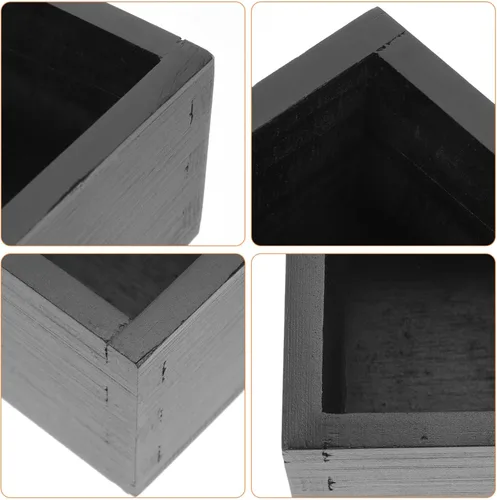 Vista 2 de Hemoton Caja de sake de madera de estilo japonés para almacenamiento de tazas de sake, contenedor multifuncional portátil compacto de 2.14 pulgadas