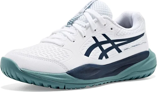 Vista 19 de Zapatillas de tenis para niños ASICS Gel-Resolution X Grade School Avena suave/berenjena oscura