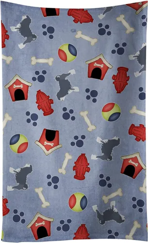 Vista 44 de Caroline's Treasures BB3948KTWL Affenpinscher Dog House Collection - Toalla de cocina para invitados, toalla de baño decorativa para cara, té, paño