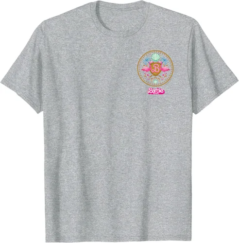 Vista 6 de Barbie The Movie - Camiseta Flamingo Crest Negro