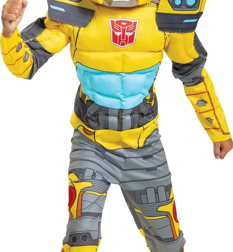 Vista 4 de Disfraz de abejorro de Transformers Rise of the Beasts para niño