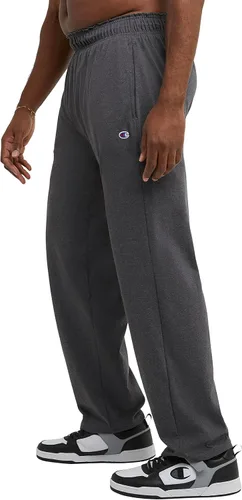 Vista 3 de Champion - Pantalones deportivos de algodón para hombre, uso diario, fondo abierto (talla regular o para altos y grandes)