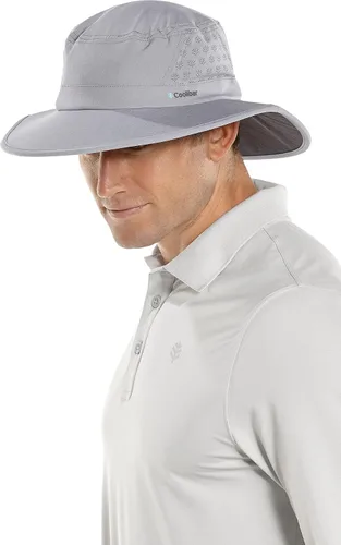 Vista 3 de Coolibar UPF 50+ - Sombrero de golf para hombre y mujer, protección solar