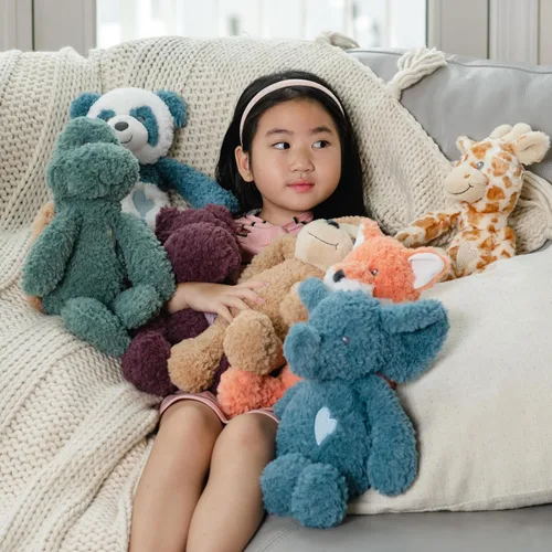 Vista 7 de The Petting Zoo Peluche de panda, regalos para niños, animales Snuggle Palz, juguete de peluche de panda de 14 pulgadas