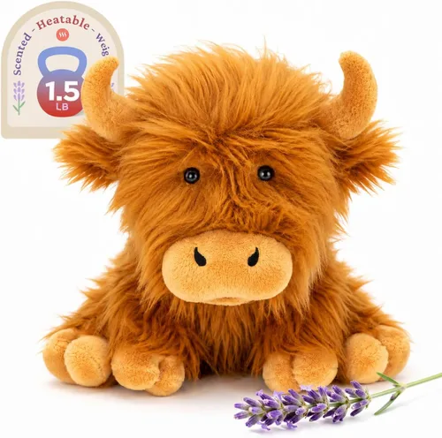 Vista 34 de IKASA Animal de peluche de pingüino para microondas, almohadilla térmica para mayor comodidad y calidez, calentable y refrigerable de 1.5 libras