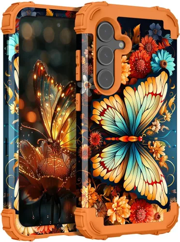 Vista 14 de Hocase Funda para Samsung Galaxy S26 Ultra, mandala beige