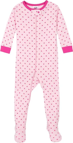 Vista 5 de Gerber Pijamas de pies para bebé, niña - 4