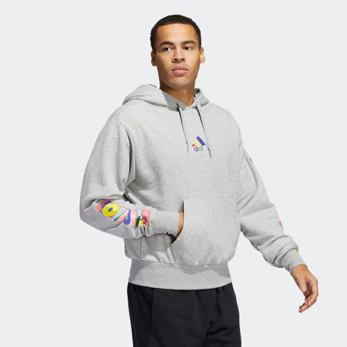 Vista 5 de adidas Sudadera con capucha Pride para hombre