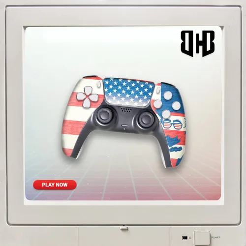 Vista 368 de Battman Custom PS-5 Controller Wireless compatible with Play-Station 5 Console by BCB Controllers Proudly Customized in USA with Permanent