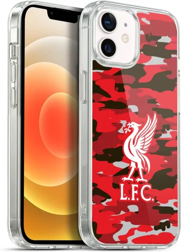 Vista 11 de Head Case Designs Funda de gel con licencia oficial del Liverpool Football Club Away Colourways Crest Camou [protección de grado militar] compatible