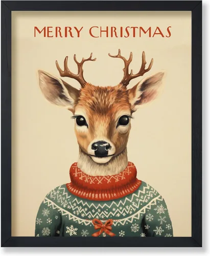 Vista 70 de Poster Master A Holly Jolly - Póster navideño, arte de invierno, diseño de pared moderno, regalo para hombres y mujeres, gran decoración para sala