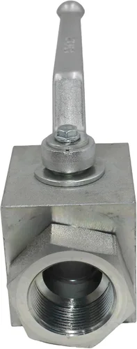 Vista 4 de Válvula hidráulica de alta presión KHB 1-1/4'' NPT, de cierre de 2 vías, válvula de bola hidráulica 4650 PSI