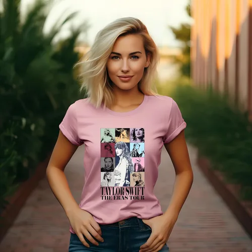 Vista 8 de Camiseta Taylor Swift ERAS Tour, camiseta para fanáticos de Taylor Swift, atuendo ERAS Tour, ropa de concierto nocturno, camiseta para fanáticos