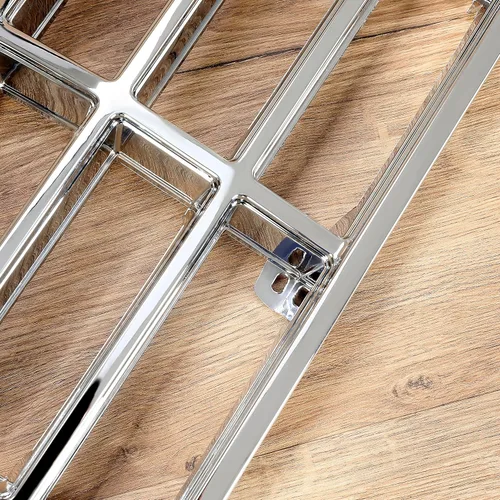 Vista 5 de HECASA Rejilla delantera compatible con Ford Bronco F100 F150 F250 F350 1978-1979 Reemplazo para FO1200111 D8TZ8150C Cubierta de marco de parrilla