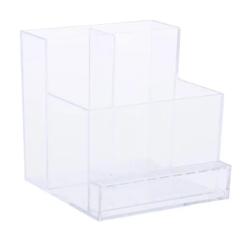 Vista 2 de F Fityle Soporte para brocas de uñas de 13 agujeros, organizador de manicura, altura: 4.1 in; ancho: 10,5/4,1 pulgadas; longitud inferior: 3.8