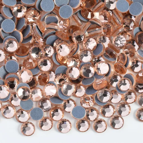 Vista 6 de 6000 diamantes de imitación termoadhesivos a granel, diamantes de imitación azules para ropa de manualidades, cristales termoadhesivos para Zafiro