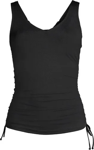 Vista 3 de Lands' End Parte superior de traje de baño tankini con aros resistente al cloro