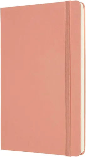 Vista 2 de Moleskine Art - Libro de registro de arte, tapa dura, grande (5 x 8.25 pulgadas), punteado, rosa coral, 160 páginas