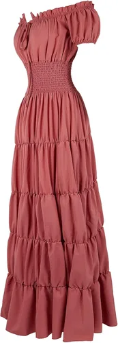 Vista 2 de Vestido de feria irlandesa renacentista, disfraz de pirata, vestido medieval para mujer, vestido campesino, vestidos bohemios