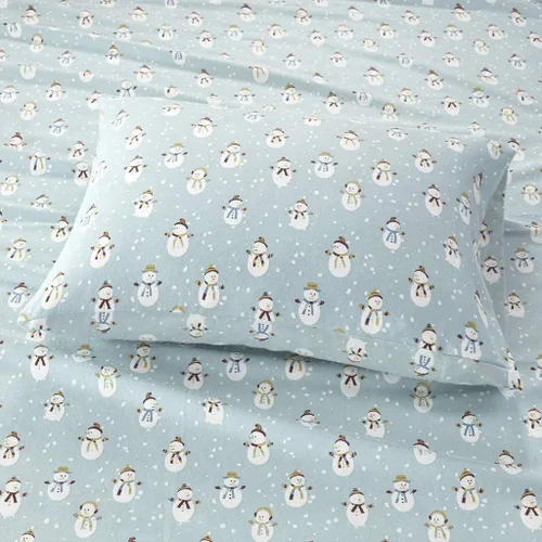 Vista 171 de Sleep Philosophy - True North - Juego de sábanas de franela, 100% de algodón, cómodo, bonito y muy suave, con bolsillo elástico que se adapta a