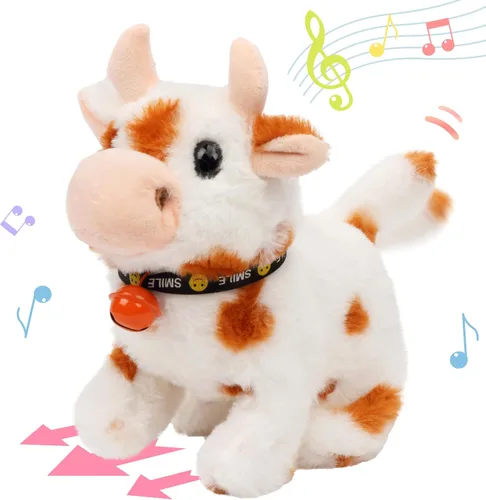 Vista 49 de Hopearl - Conejo saltarín con campana, interactivo, mascota electrónica de peluche con sonidos y movimientos, orejas que se mueven y nariz que se