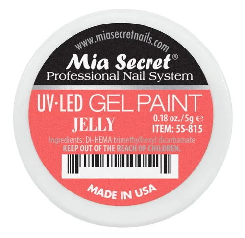 Vista 9 de Mia Secret Sistema de uñas profesional UV/LED Gel Paint - 0.18 oz (albaricoque)
