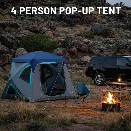 Vista 4 de TIMBER RIDGE Camping Tent