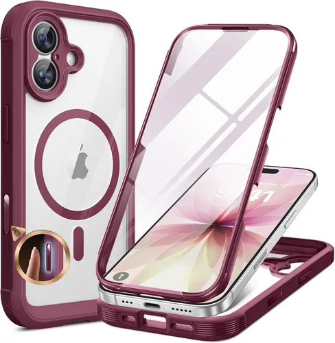 Vista 229 de Miracase - Funda para iPhone SE de 3ª/2ª generación 2022 2020 de cuerpo completo con protector de pantalla de vidrio integrado, resistente