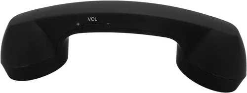 Vista 6 de Dpofirs Auricular de teléfono retro Bluetooth, receptor de teléfono móvil inalámbrico con micrófono de altavoz HD, diseño inalámbrico recargable