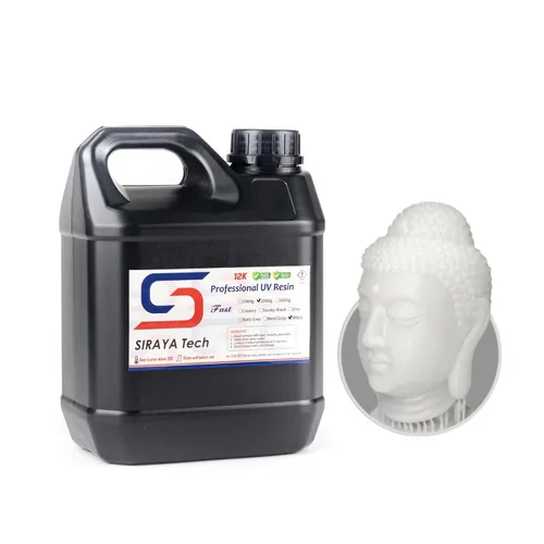 Vista 16 de Siraya Tech Resina de impresora 3D rápida similar a ABS de 405 nm, curado UV, no frágil, alta precisión, líquido de impresión 3D, resina de Cremoso