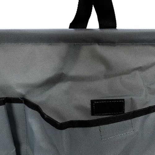 Vista 2 de Household Essentials Contenedor Gray Krush - Bolsa de utilidad multiusos con bolsillos Gris