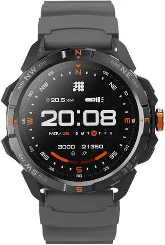 Vista 11 de Reloj inteligente resistente Cubitt Terra con GPS de doble banda, pantalla AMOLED de 1.48”, mapas sin conexión, VITA AI, entrenador AI, puntaje