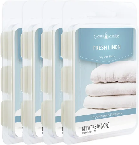 Vista 10 de Candle Warmers Etc Velas Derretidas Clásicas 2.5oz, Fragancia de Bálsamo de Abeto (Paquete de 4) – Cada paquete contiene 4 velas derretidas de 2.5