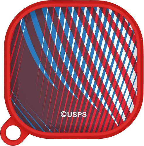 Vista 3 de AFFINITY BANDS U.S. Postal Service - Funda patriótica HDX compatible con Samsung Galaxy Buds Pro y Buds Live (3 líneas)