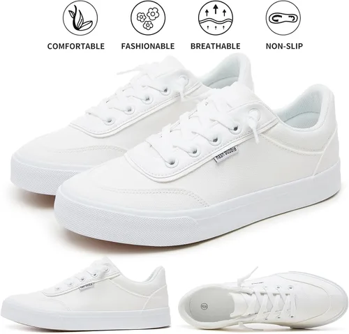 Vista 9 de hash bubbie Tenis de lona unisex para mujer, zapatos de lona antideslizantes clásicos, zapatos de tenis casuales para hombres