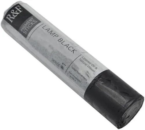 Vista 134 de R&F Handmade Paints - Pigmento profesional al óleo en barra, naranja lizarina, 6.4 fl oz
