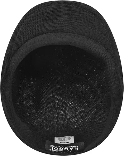 Vista 8 de Kangol Bamboo 507 Sombrero - Caoba/XXL Goma de mascar y gorras planas Negro