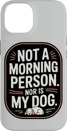 Vista 4 de Dog Owner Dog Parent Morning Case for iPhone 16