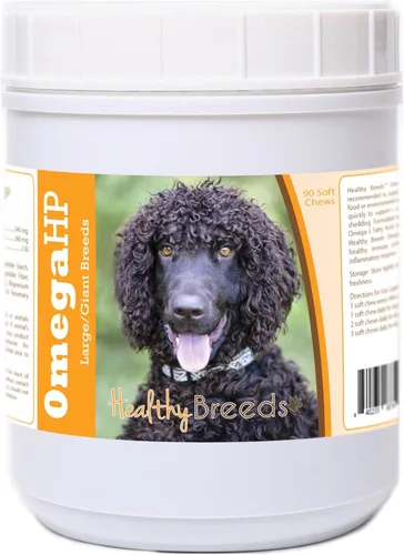Vista 40 de Healthy Breeds Affenpinscher Omega HP - Masticables suaves para piel y pelaje, 60