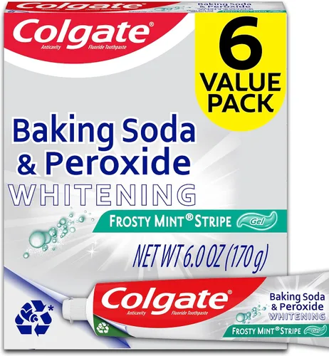 Vista 15 de Colgate Pasta dental con bicarbonato de sodio y peróxido con burbujas blanqueadoras
